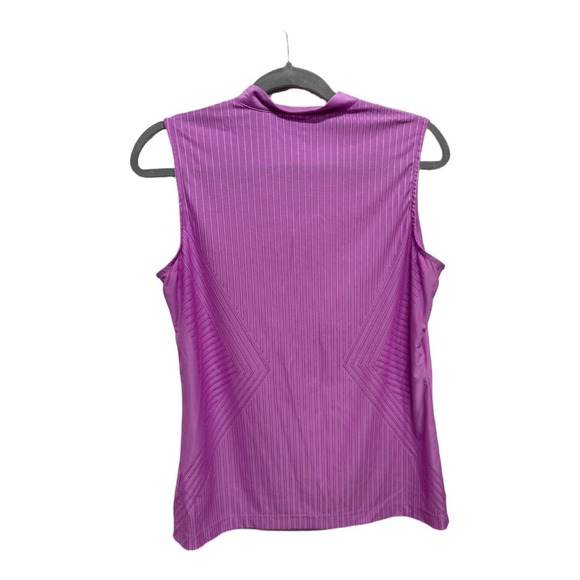 Tail White Label Purple Size Medium Golf Sport Sleeveless Shirt - Picture 4 of 5